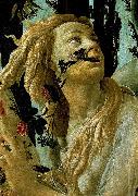 BOTTICELLI, Sandro La Primavera, Allegory of Spring (detail) oil painting